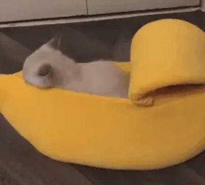 Banana Pet Bed – Funny Dog & Cat House